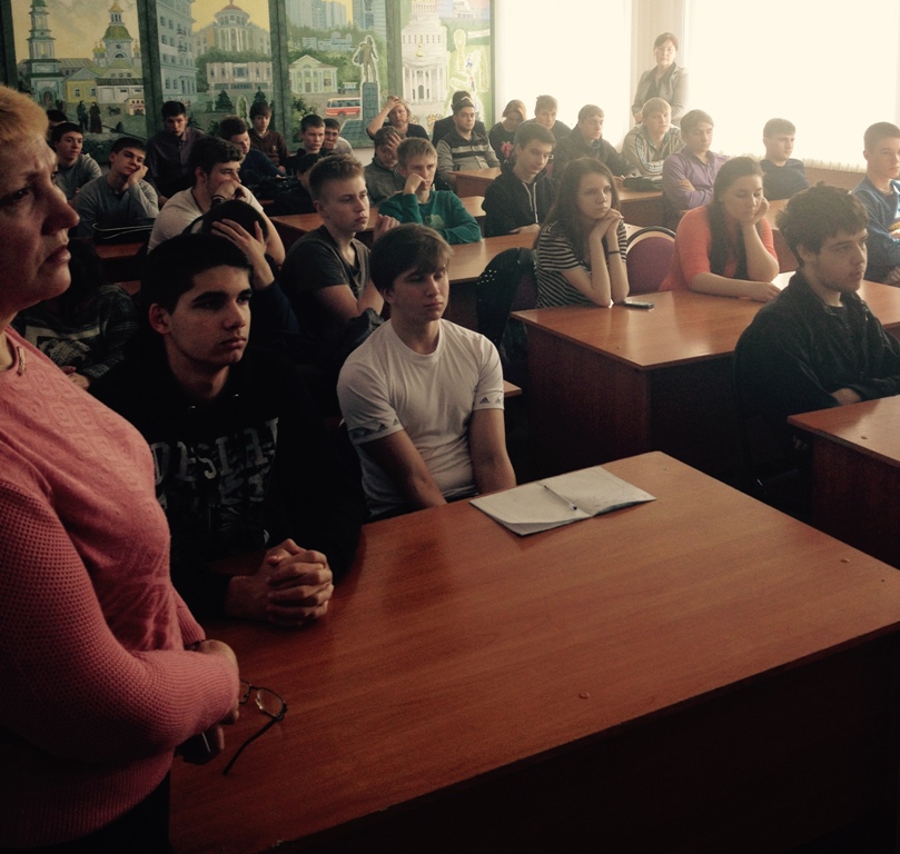 Представители общины храма Казанской иконы Божией Матери посетили Саранский строительный техникум